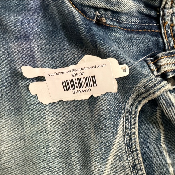 VINTAGE Diesel Low Rise Jeans - Picture 7 of 7